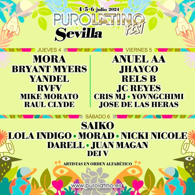 Puro Latino Fest Sevilla- 2024