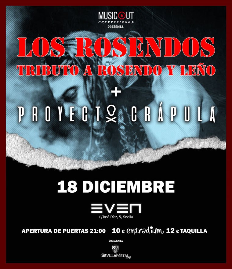 Los Rosendos, tributo a Leo y Rosendo + Proyecto Crpula.