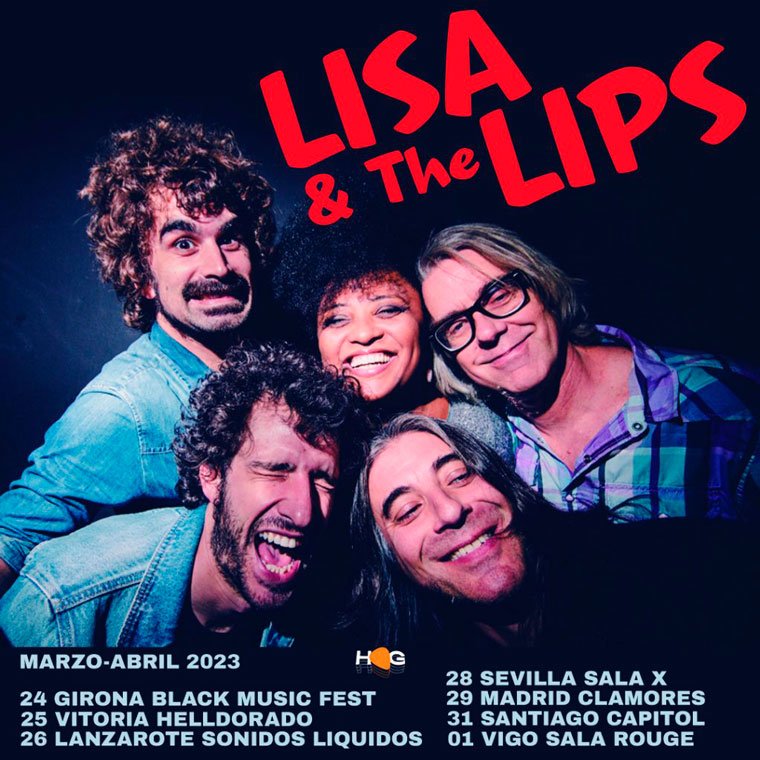 Concierto de Lisa & The Lips en Sala X de Sevilla - EscenaenSevilla.es
