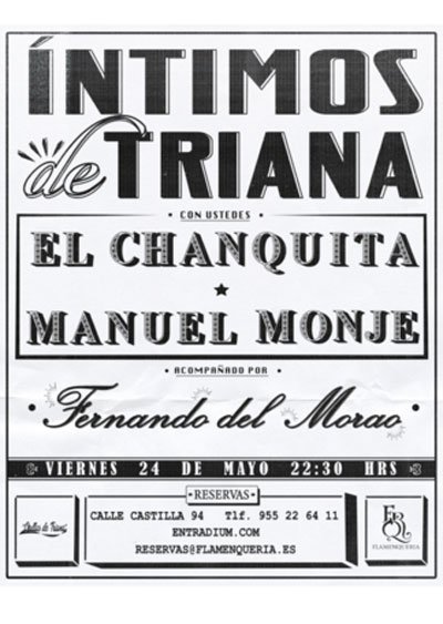 EL CHANQUITA, MANUEL MONGE Y FERNANDO DEL MORAO