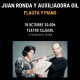 Juan Ronda y Auxiliadora Gil, flauta y piano