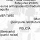 HUM! y SALA HOLLANDER presentan: KAMER TWEE + POLIC�A + FIERA. 