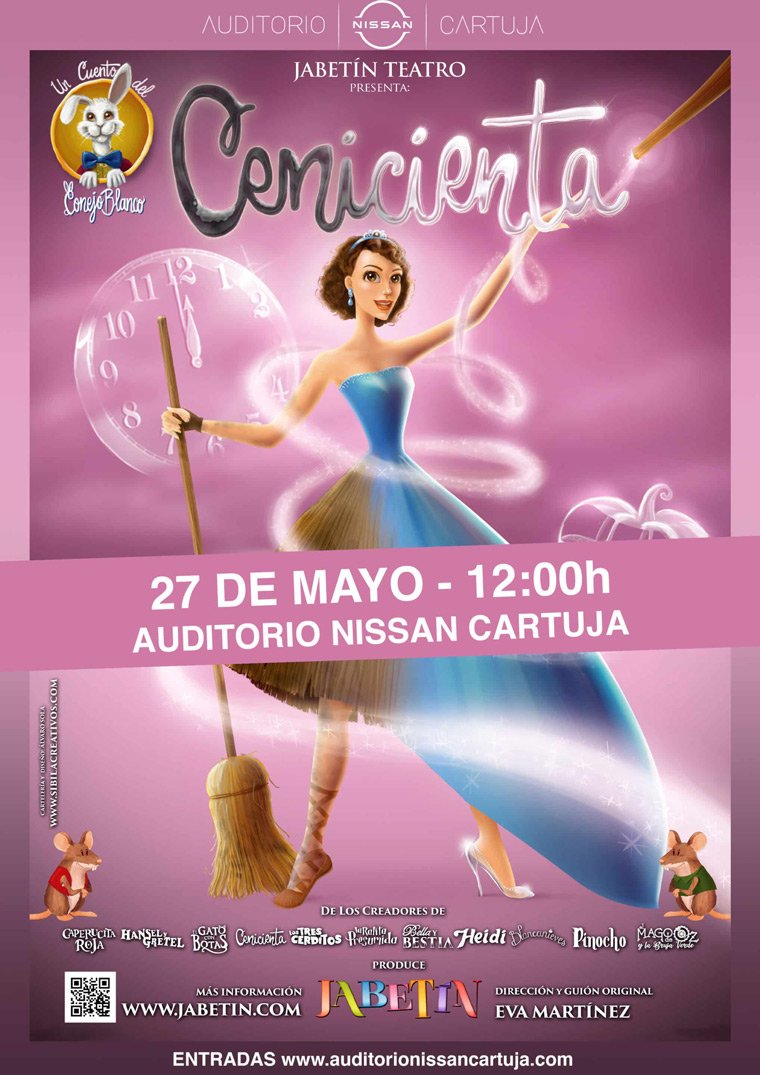 Cenicienta por Jabetin Teatro en Auditorio Nissan Cartuja de Sevilla  (Granada) 