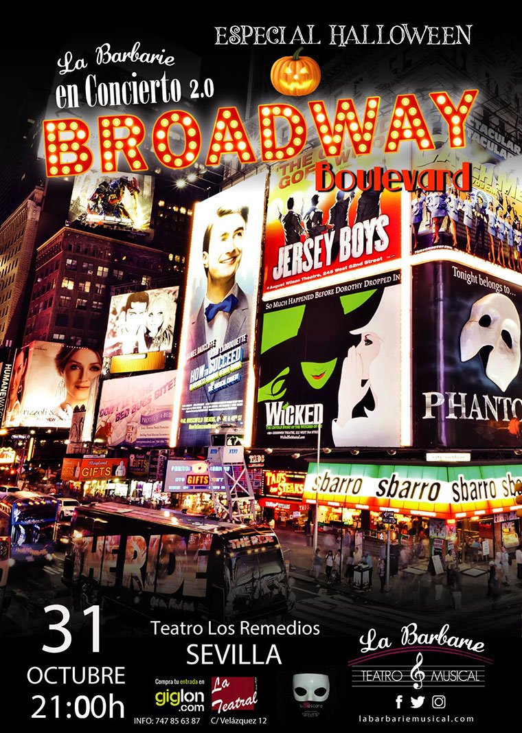 Broadway Boulevard.Especial Halloween