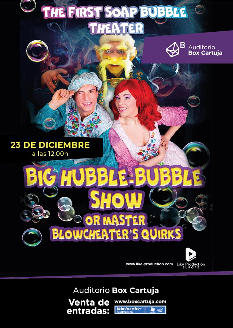 Bubles, el teatro de burbujas